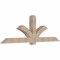 Ekena Millwork Redmond Smooth Timber Gable Bracket, Douglas Fir, 96"W x 32"H x 5 1/2"D x 5 1/2"F, 8/12 Pitch GBW096X32X0606RED00SDF - alternate 5